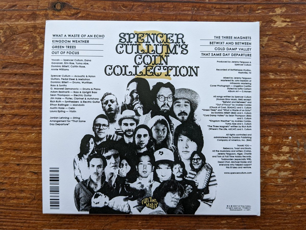 Enjoying @spencercullumjr's latest shiny disc, and looking forward to the live Coin Collection experience next month.