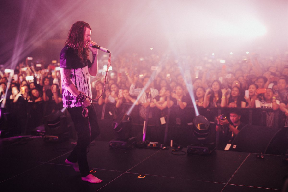 maydayparade's tweet photo. We are cooking up something special for our friends in the Philippines… 🇵🇭 

More on that soon but in the meantime, let’s take a walk down memory lane to some past shows in Cebu and Manilla.

📷: @vdwyerr https://t.co/XAlW2kcKh6