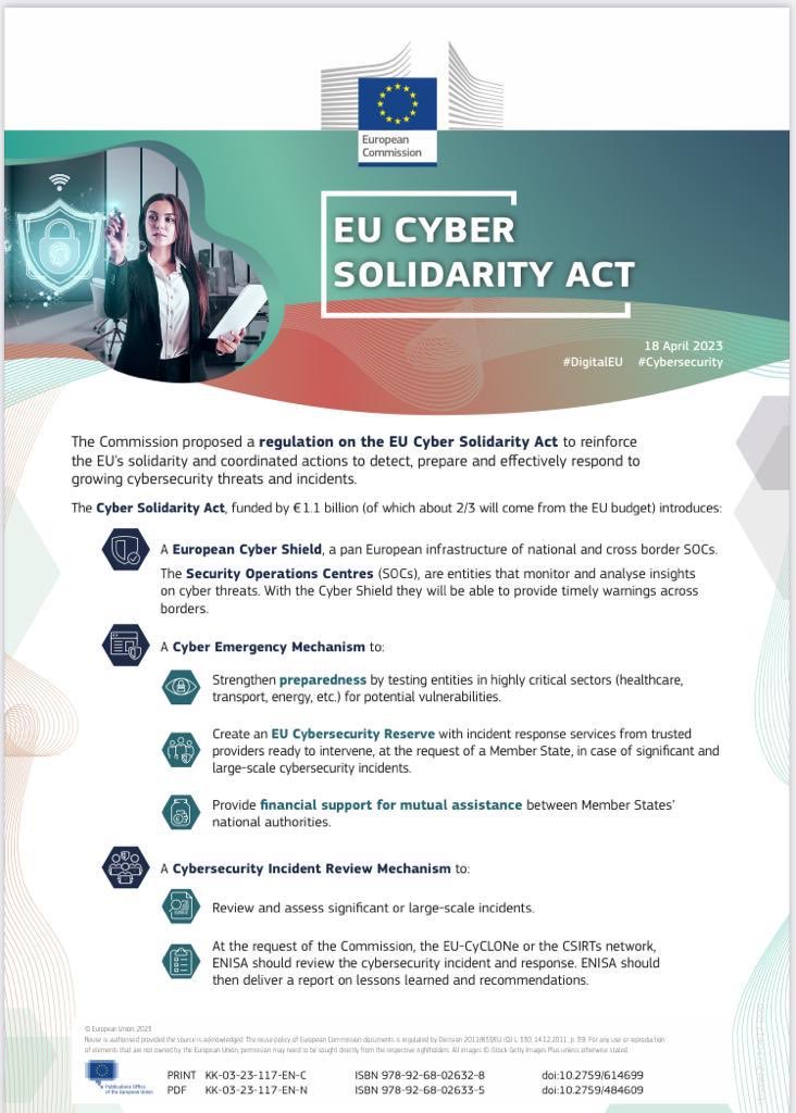 Margaritis Schinas (@margschinas) on Twitter photo As of today we are producing a European Way for Cybersecurity: Modern, values driven, fit for purpose. 
A step-change in our operational capacity to detect, protect and respond to cyber-threats, both at national and EU level. 
A major issue for society.
ec.europa.eu/commission/pre… As of today we are producing a European Way for Cybersecurity: Modern, values driven, fit for purpose. 
A step-change in our operational capacity to detect, protect and respond to cyber-threats, both at national and EU level. 
A major issue for society.
ec.europa.eu/commission/pre…