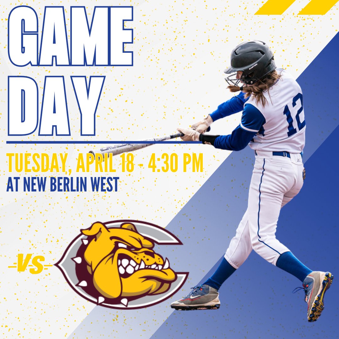 NBWAthletics's tweet photo. Today is GAME DAY for our softball team as they face West Allis Central at home! Bring some spirit and friends and come to West at 4:30 PM to support! Hope to see you all there. #GoVikes #GoWest https://t.co/dSYSMLEj6r