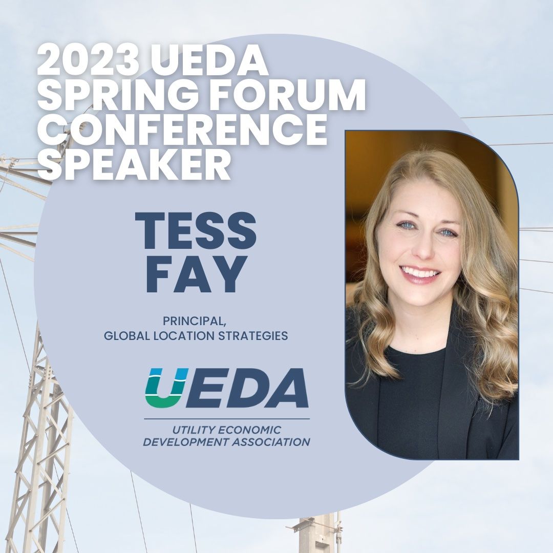 .<a href="/utilityeda/">@UtilityEDA</a>'s Spring Forum is this week! <a href="/TessFayGLS/">Tess Fay</a> is speaking on factors influencing today's site selection decisions &amp; Lisa Franklin will be there to share how to leverage <a href="/lassoedapp/">Lasso</a> and LOIS to bolster your utility's site investment strategies. See you there! #UEDASTL