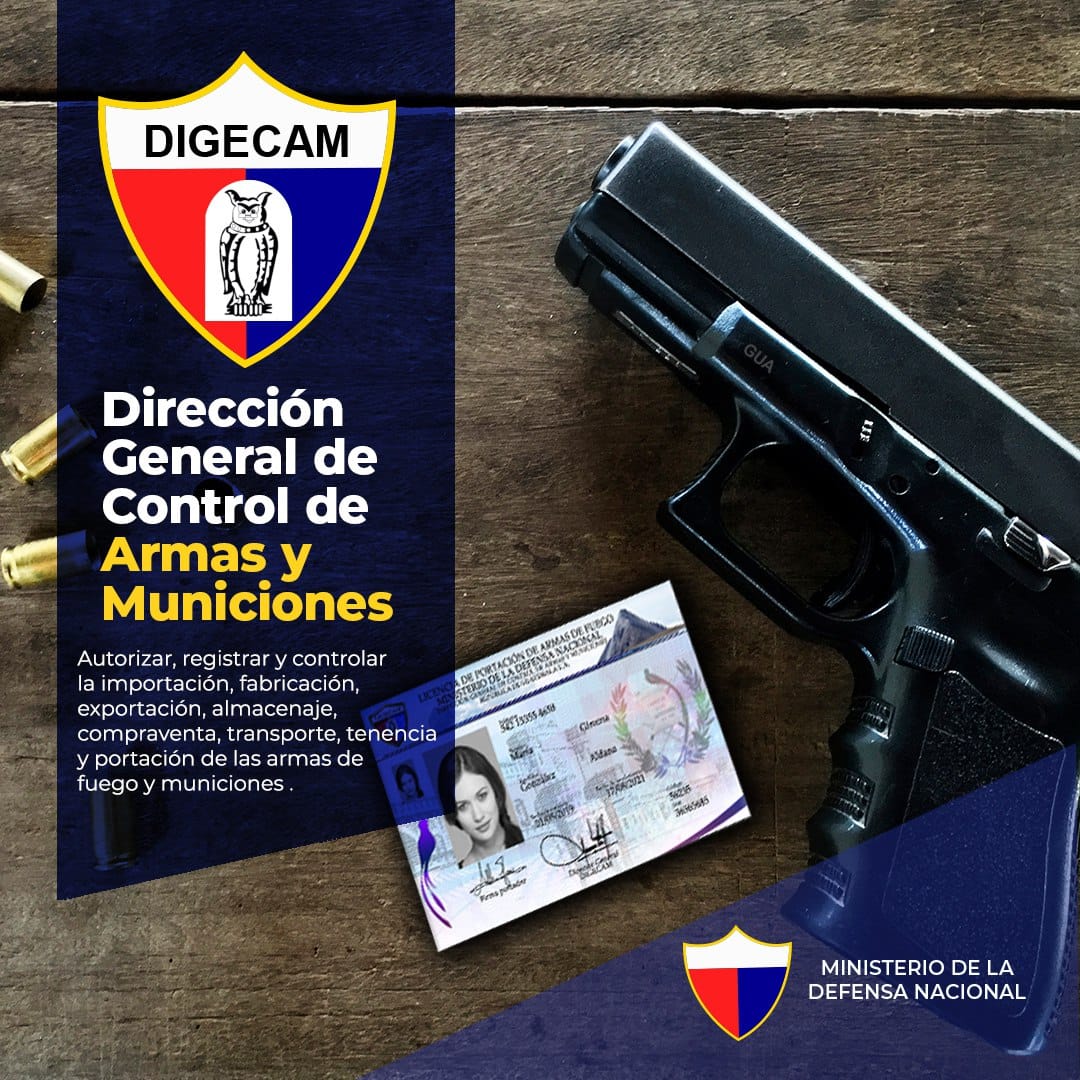 Ejercito_GT's tweet image. Dirección General de Control de Armas y Municiones #DIGECAM.
