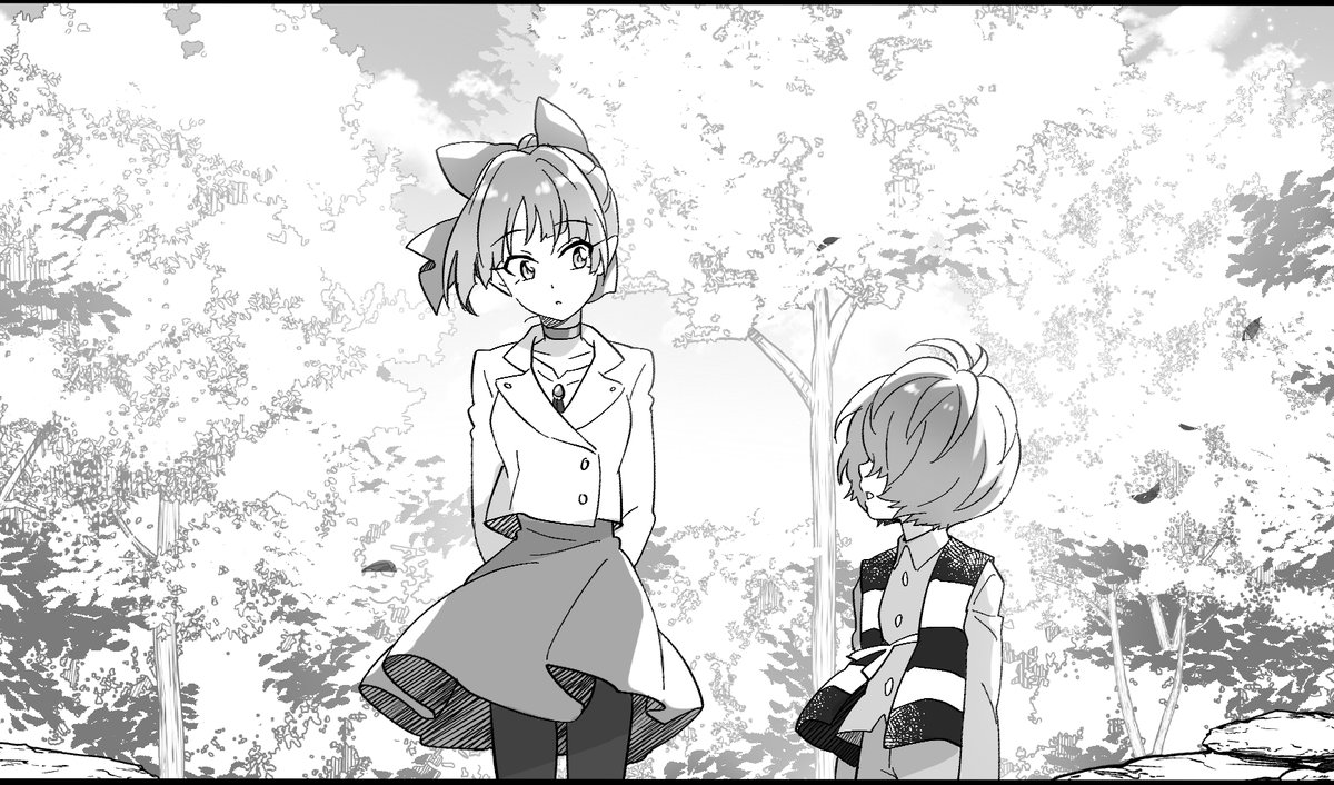 この画面が好きで、なぜか告白のシーンみたい😇 