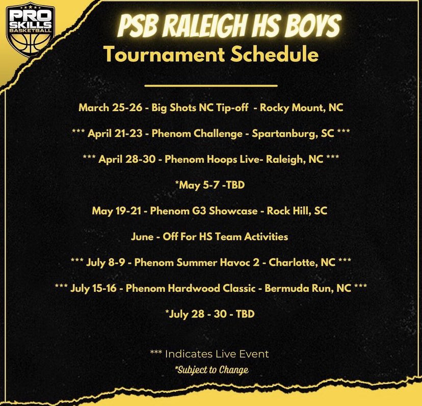 PSB Raleigh tweet media