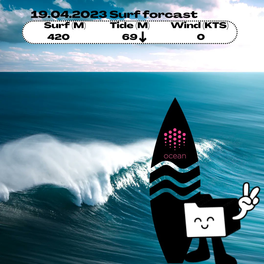 Clawnected's tweet photo. Beans🫘 & Oceaners 🌊 !
The forecast in the Blockchainia coast is all set for an exciting surf session. Join us tomorrow, 19th April for the big waves! 🏄♂️☕️🚀
#oceanprotocol #RideTheWave #MonetizeYourData https://t.co/H2JSE1A9XP