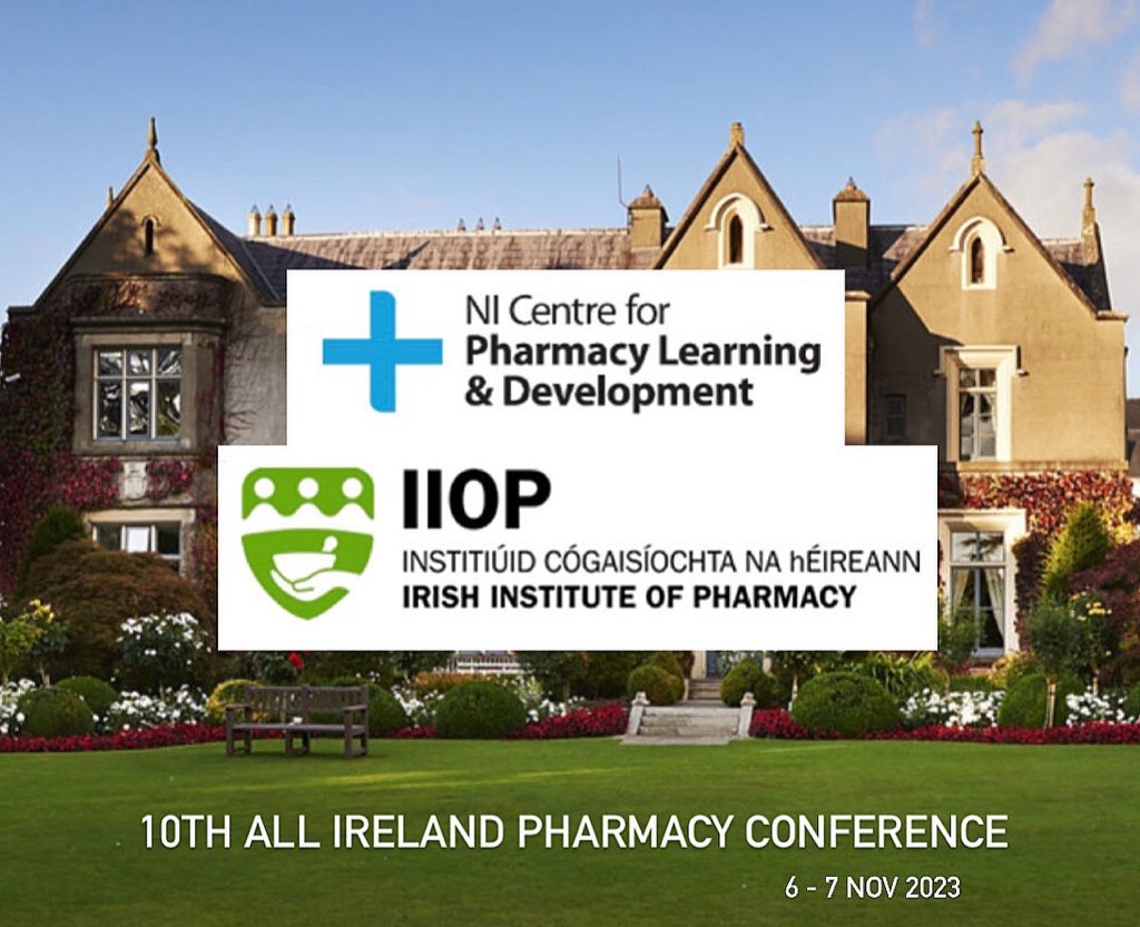 IIOPharmacy's tweet photo. 📢 We are delighted to announce that the 10th All Ireland Pharmacy Conference will take place at Ballymascanlon House, Dundalk, on Nov 6 & 7. Abstract submissions are now open at https://t.co/1e4JdIbQpz with further details available at https://t.co/I2uDFASoB0 #AIPC23 https://t.co/Hel7pfw43Z