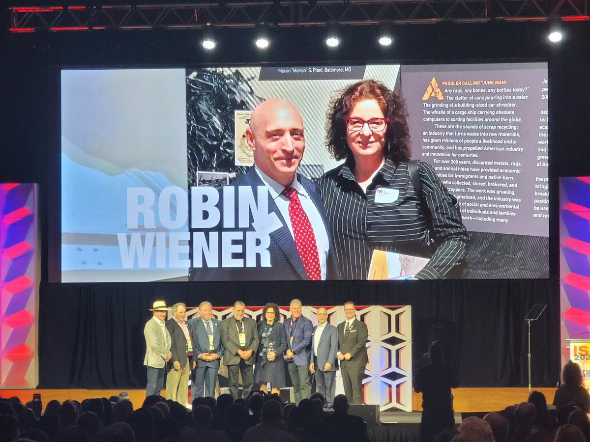 Priviledged to have worked under the mentorship of @ISRI President <a href="/WienerRobin/">Robin Wiener</a> who is honored today at #isri2023 for her 25 years of service at ISRI.