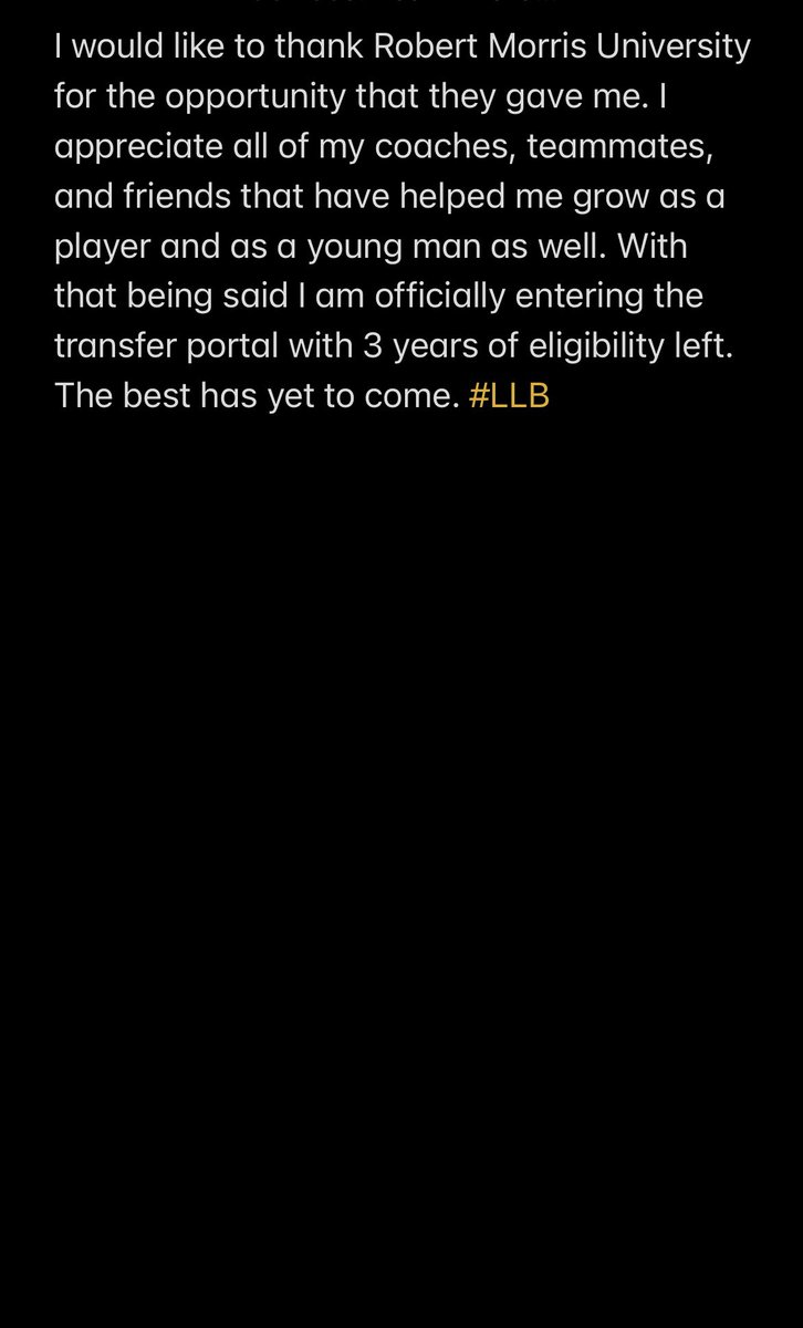 CWEB_3's tweet photo. Officially entering the Transfer Portal https://t.co/DvVctXz9Nu