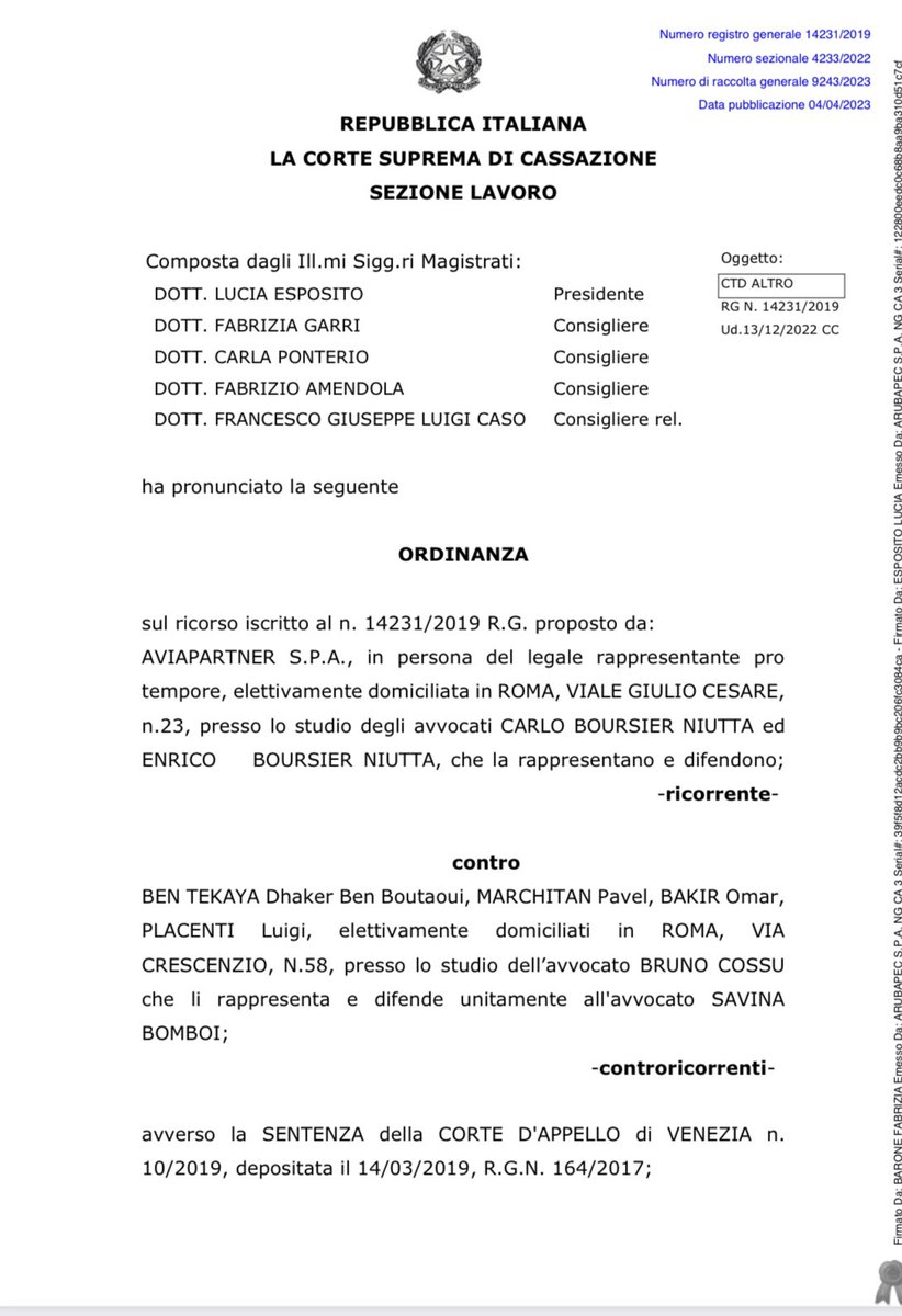 ant_lamberti1's tweet photo. Cass. 9243/2023: Sono attività stagionali solo “quelle attività preordinate e organizzate per un limitato periodo stagionale”. Escluse le aziende con picchi di produttività per esigenze di mercato, ricomprese nella nozione delle cd. punte di stagionalità-> https://t.co/01lTabgONx https://t.co/Aryb5J21q5
