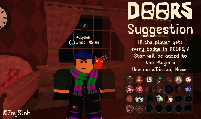 DOORS - Roblox Horror Game on X: #RobloxDoors Want a chance to