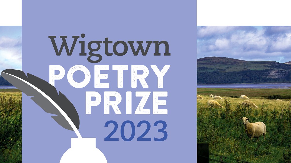 📢📢 Wigtown Poetry Prize 2023 is now open! 📢📢View this year's prize details on the website - wigtownpoetryprize.com/poetry-competi…
#poetrycommunity #poets #poetrycompetition