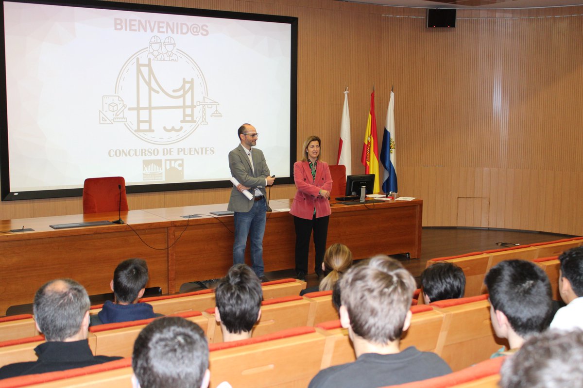 CaminoSantander's tweet photo. Éxito rotundo de la 7ª Edición Concurso de Puentes de la Escuela de Caminos de Santander contando con mas de 50 alumnos de 10 centros de Cantabria.
Gracias @Colegiocaminos, @ColegioITOP, Cátedra Juan José Arenas, @unican y a todos los participantes. Enhorabuena a los ganadores! https://t.co/3aLpdBcgLw