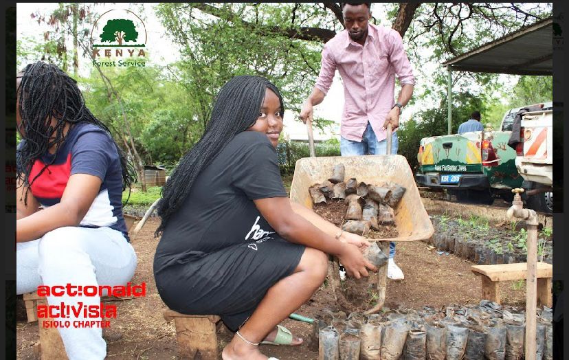 History will judge us... So take it as a personal responsibility to plant as many trees as you can 🌱🌱🌱💯 #IsioloTupandeMiti #Climatechange #Gogreen #Environment @Activistaisiolo @ActionAid