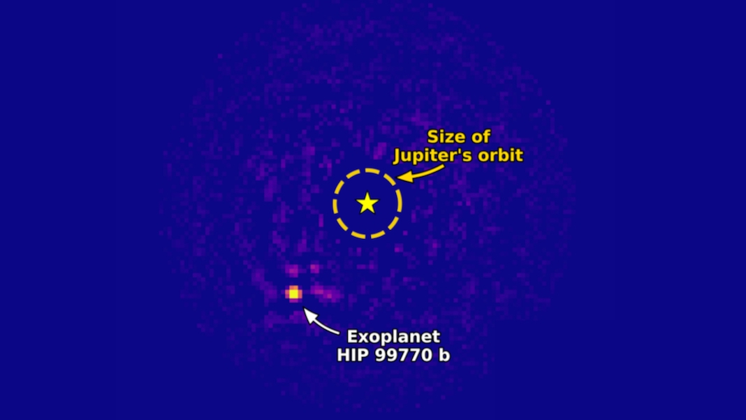 bjeaglefeather's tweet photo. Astronomers Just Directly Imaged a Massive Exoplanet. Here’s Why More Images Could Be Coming Soon https://t.co/zTBRwMFmC0 | Singularity Hub @singularityhub #Astronomy #Exoplanet #HIP99770b #SingularityHub https://t.co/Sp7w6TLg3n