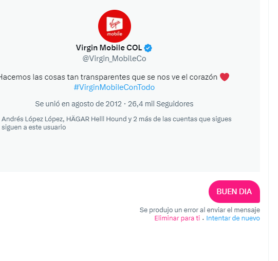 Dalabrac's tweet photo. @Virgin_MobileCo uy!!!! borraron el primer mensaje ? y ahora no me deja enviarles mmmmm q sera ¬¬ https://t.co/8nQmOh4Ufa