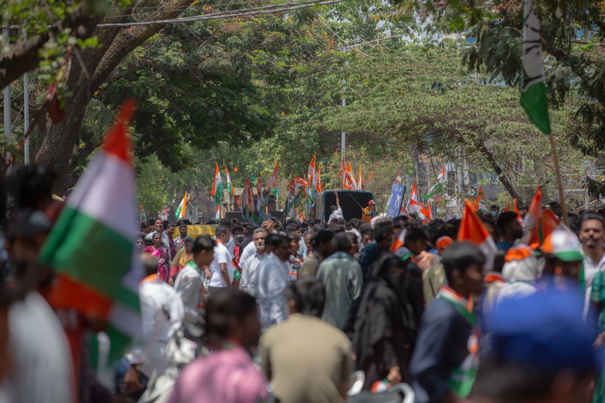 Congress's candidate @thekjgeorge  sir in #SarvagnaNagarConstituency 

#KarnatakaElections2023