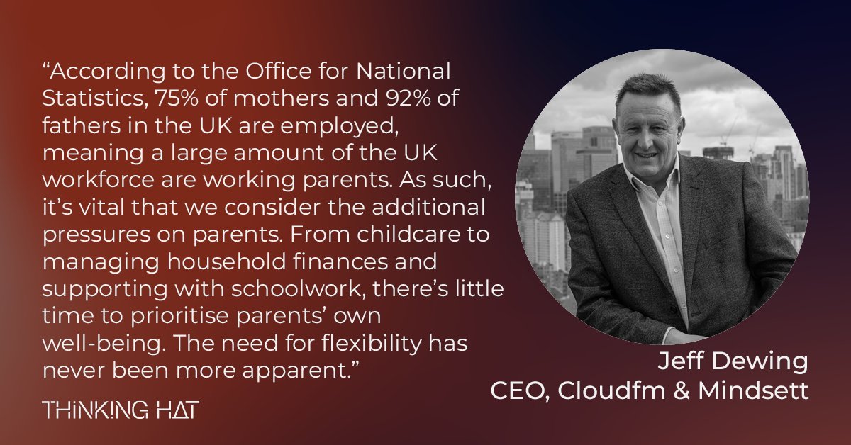 Our client and @CloudfmUK CEO @JPDewing wrote a guest article in @businessleader advocating for better working arrangements for parents ahead of #schoolstrikes on April 27th and May 2nd. Read his advice 🔗 ow.ly/UTOV50NLMke #flexibleworking #workingparents