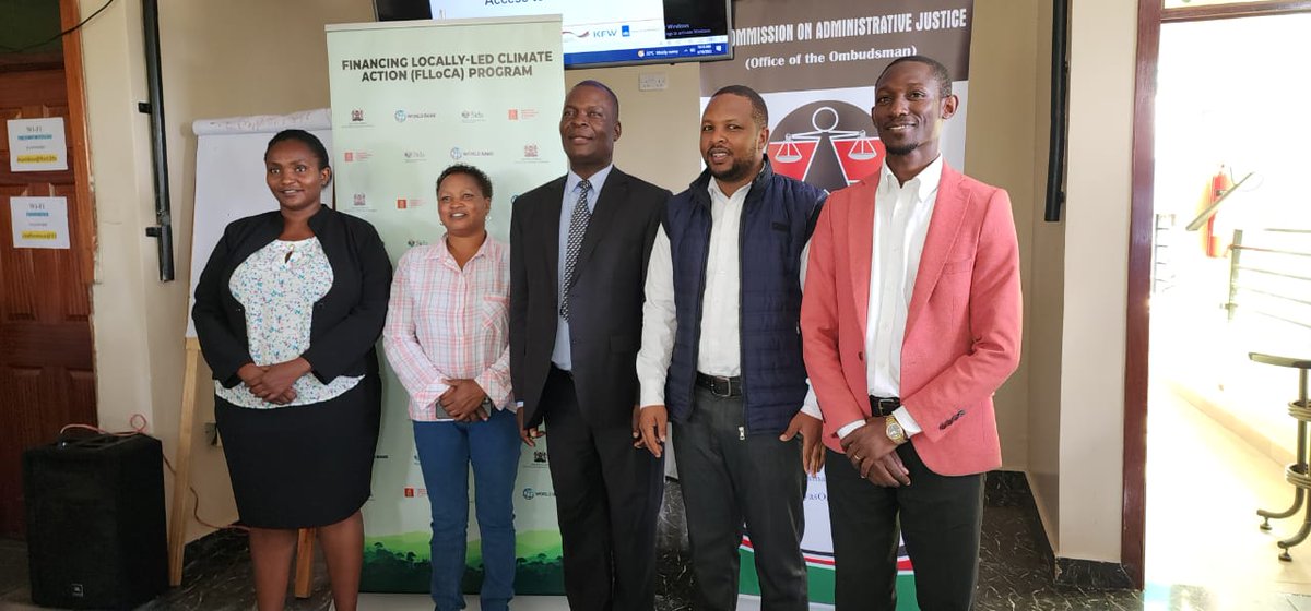 climate_ke's tweet image. The counties are rolling out the PCRA exercise, and in conjunction with the #FLLoCA teams, are developing Grievance Redress Mechanisms to ensure impartiality in resolving any grievances that may emerge, thus guaranteeing fairness.

#locallyledclimateaction #takingstock
