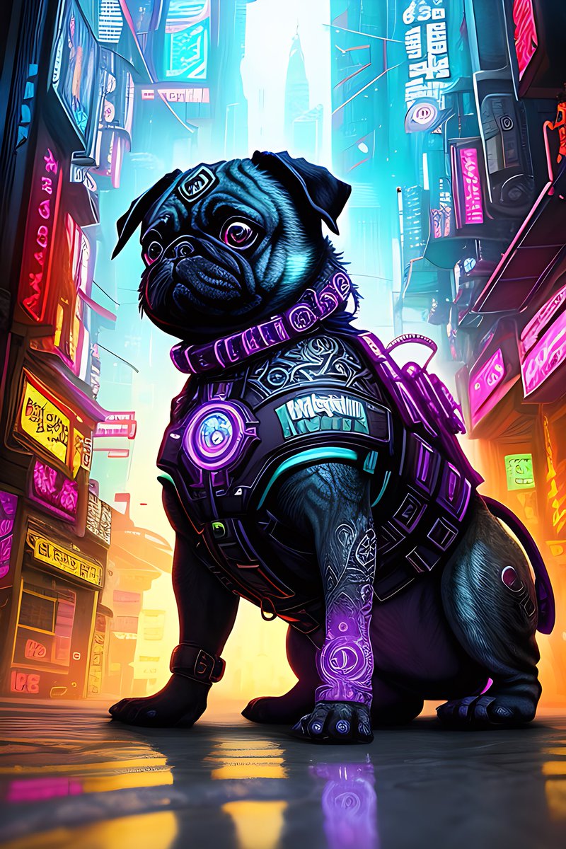 Habibi the Pug 🐾🐾 tweet media