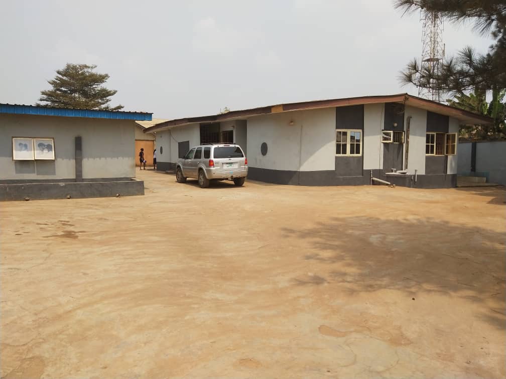 HOTEL FOR SALE
A 10-bedroom hotel located at #OTA Ogun state
Facilities:
1. Ample parking lots
2. borehole 
3. prepaid meter.
4. 4 double rooms with AC and 6 single with fans.
5. A big bar which can contain 50 guests. 
6. A Gate House 
7. A Store
Price : N21M
Contact: 07061275927