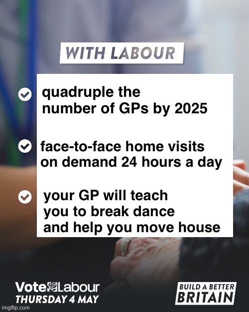 wow Labour feel like you should have spoke to a GP before you dropped this