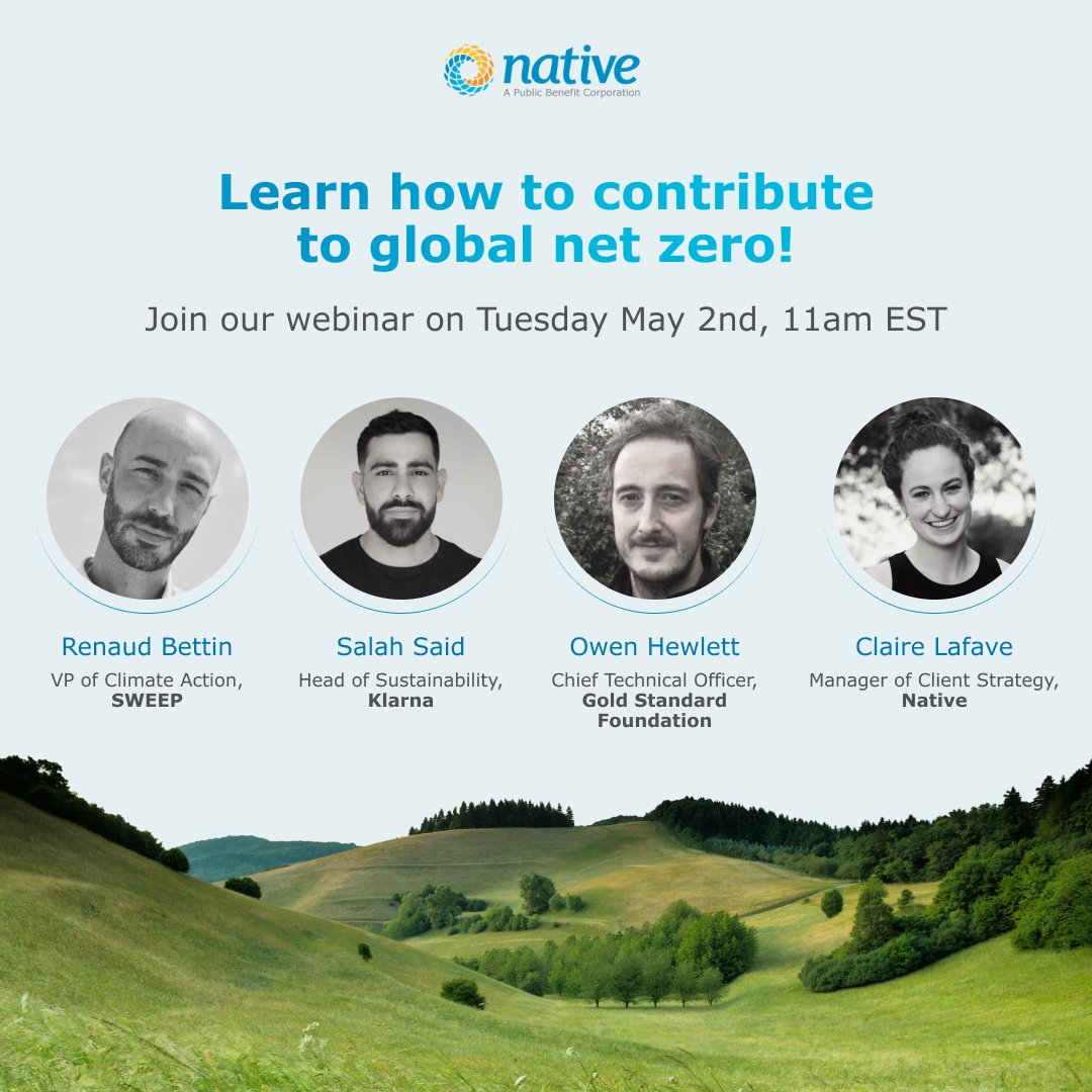 Native, a Public Benefit Corporation tweet media