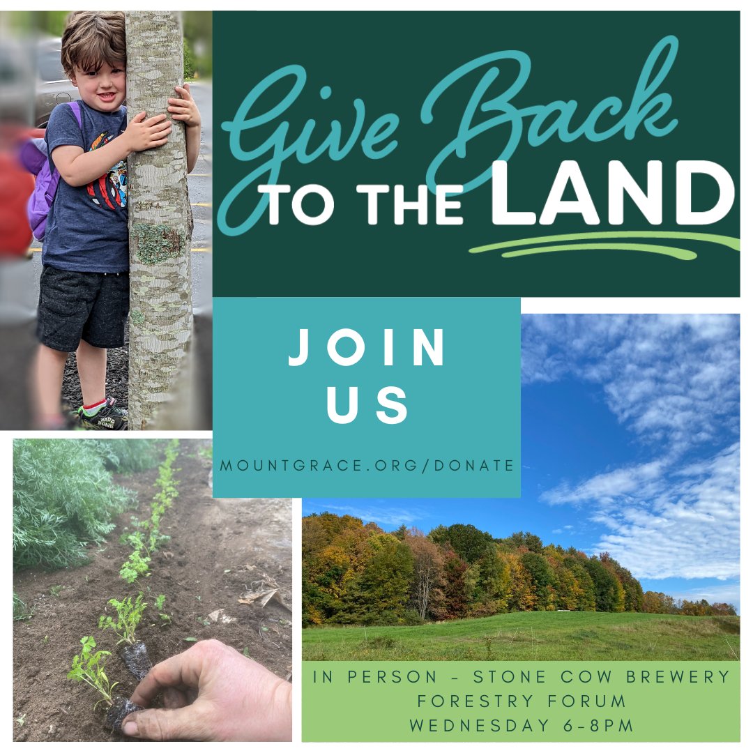 Your IMPACT will be DOUBLED, thanks to generous donors' matching funds. Help us reach our goal of $10k to ensure a thriving environment that supports the health of all who live, work, and play here! Please consider giving back to the land by midnight 4/20. mountgrace.org/donate