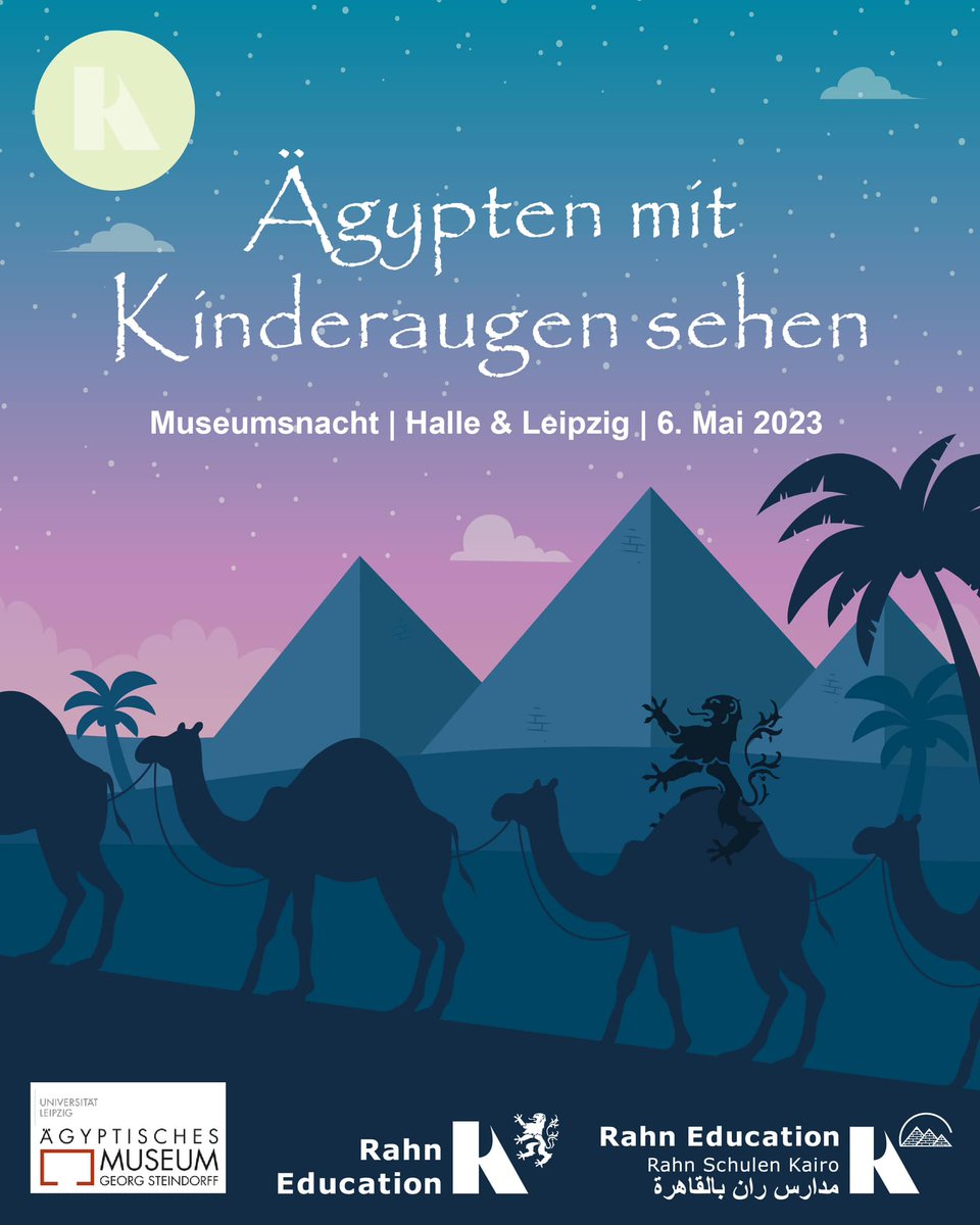 RahnEducation's tweet photo. Ägypten mit Kinderaugen sehen! 📷Im Rahmen der Museumsnacht Halle &amp; Leipzig am 6.5.2023 stellen Schüler:innen der Rahn Schulen Kairo und des Rahn Education - Musikalisch-Sportliches Gymnasium Leipzig Kunstwerke aus, zu ihren Vorstellungen vom Leben im antiken und modernen Ägypten https://t.co/9aVy4r8CPu