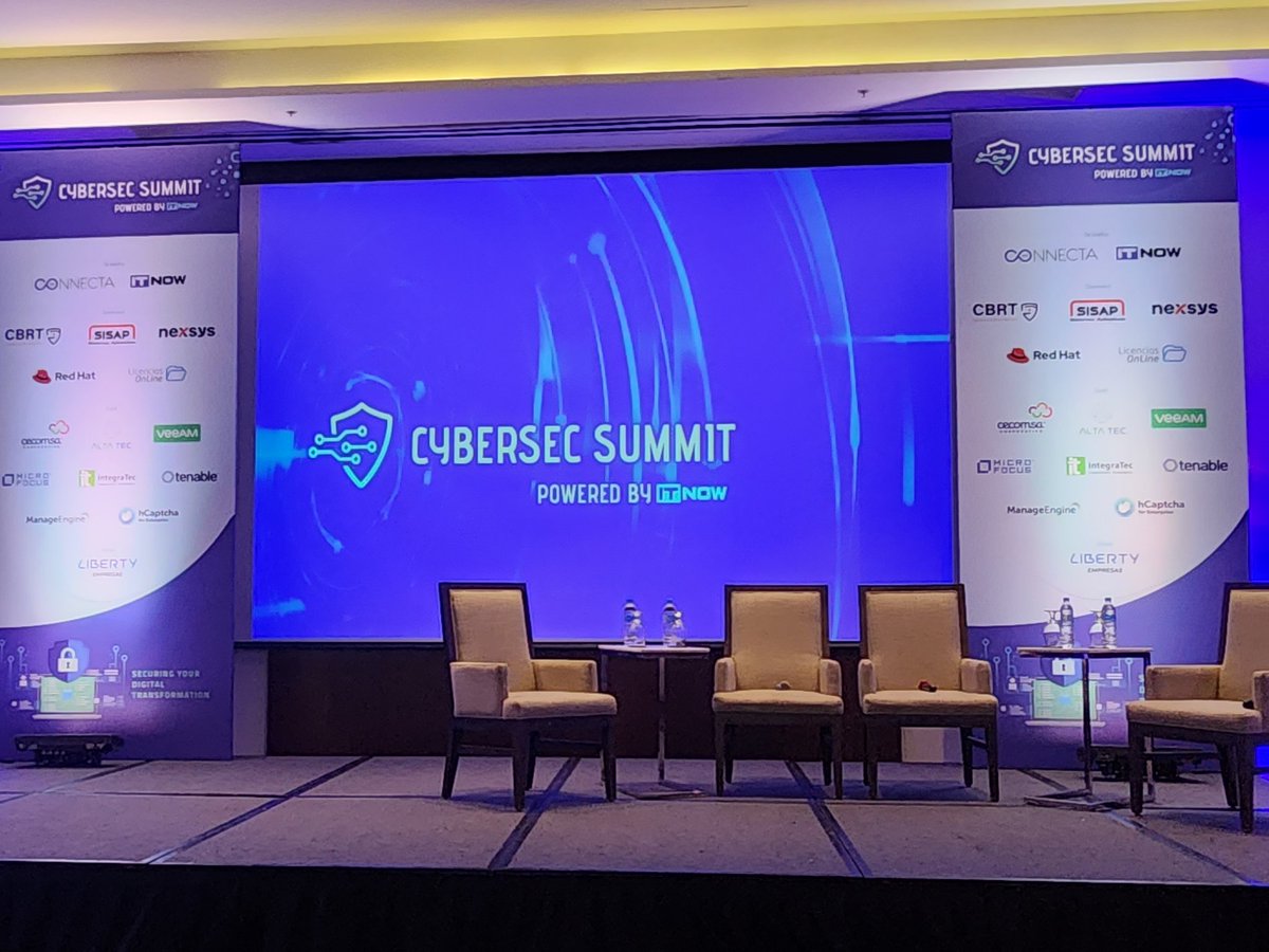 elvyscamacho's tweet photo. Haciendo presencia en el #CibersecSummit organizado por #itnow https://t.co/LVUnLb3RX8