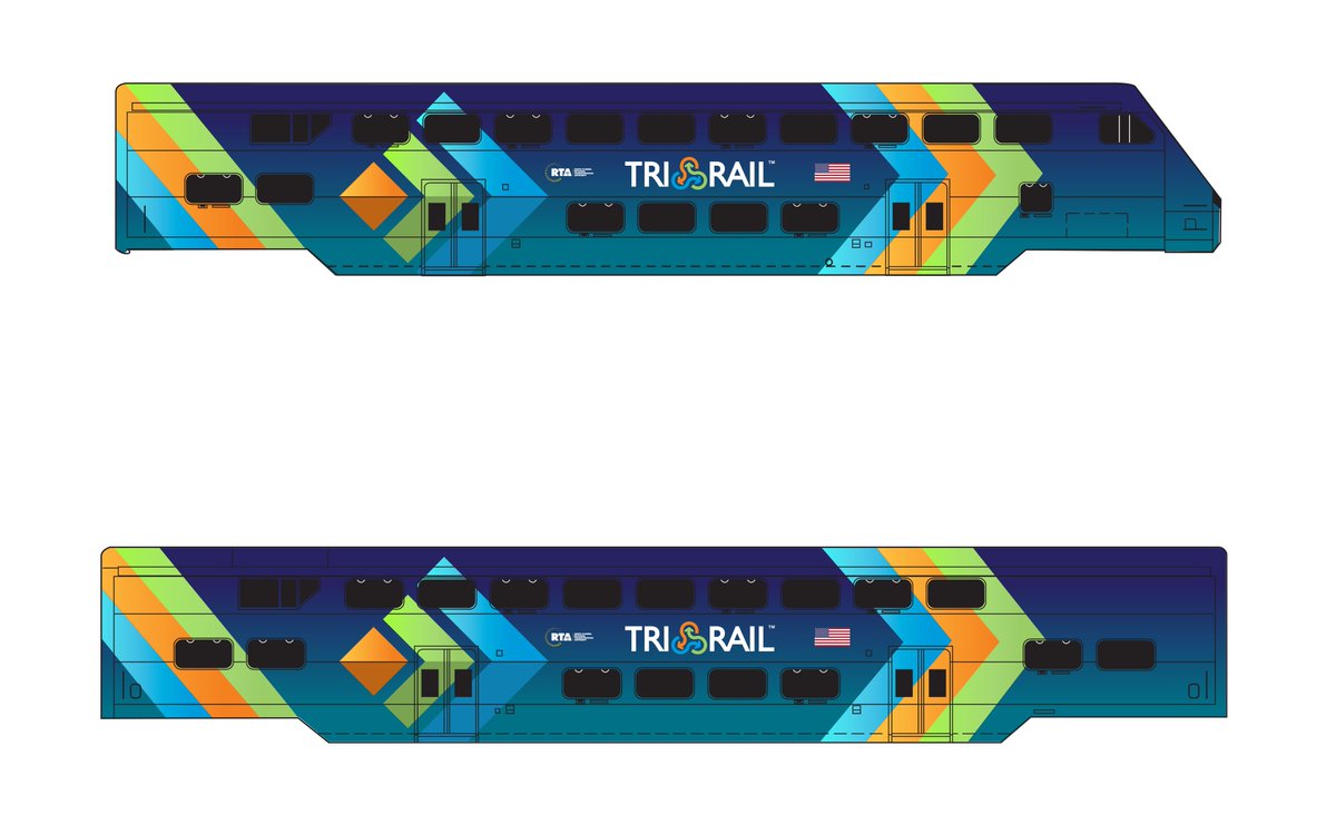 rendering on new train wrap design