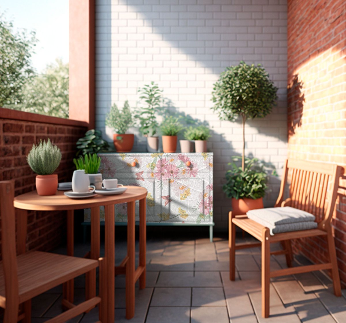 Tenstickers's tweet photo. 𝗜𝗱𝗲́𝗲𝘀 pour décorer votre terrasse : ☀️

- 𝗣𝗹𝗮𝗰𝗲𝗿 𝘂𝗻𝗲 𝘁𝗮𝗯𝗹𝗲 𝗿𝗼𝗻𝗱𝗲 
- 𝗗𝗲́��𝗼𝗿𝗲𝘇 avec des sets de table ou autres 
- 𝗖𝗿𝗲́𝗲𝘇 𝘂𝗻 𝗰𝗼𝗶𝗻 𝗱𝗲́𝘁𝗲𝗻𝘁𝗲 
- Optez pour un 𝗰𝗼𝗶𝗻 dédié aux 𝗳𝗹𝗲𝘂𝗿𝘀 et aux plantes.

#terrace #tableronde #deco https://t.co/r6lNcmFAWg