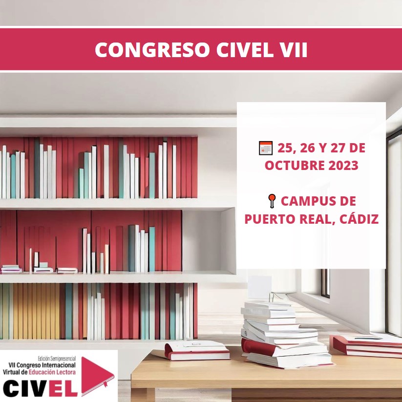 ¡Atención a todos los amantes de la lectura!📚Nos complace anunciar que se acerca el congreso de educación lectora más importante del año. Del 25 al 27 de octubre, el Campus de Puerto Real será el epicentro del intercambio de ideas y conocimientos sobre el mundo de la lectura📖🎉