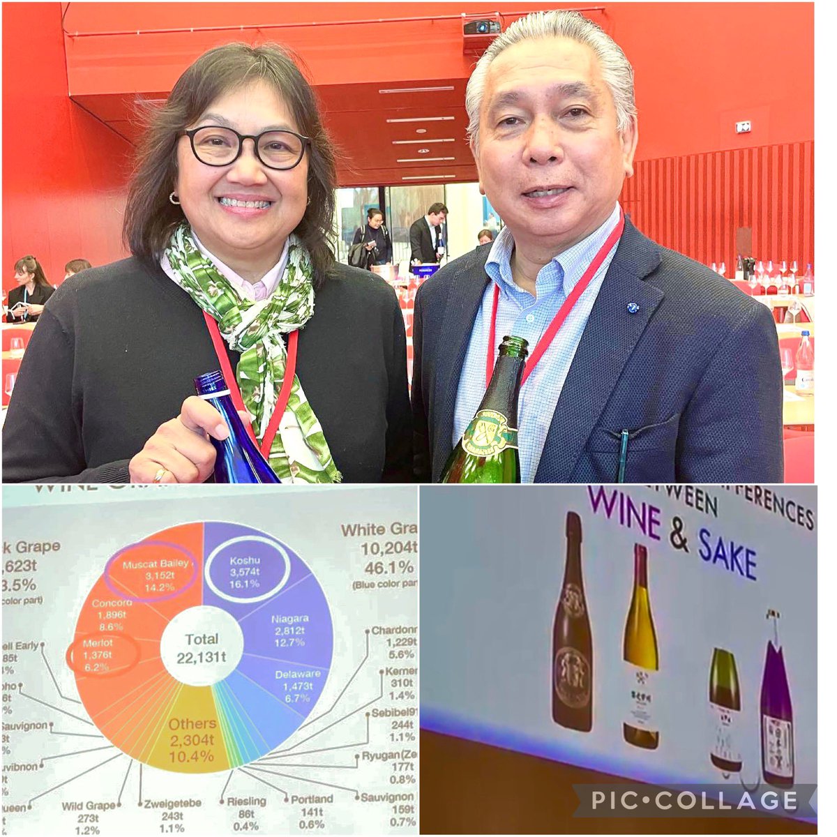 ToshioUeno's tweet photo. Sake & Koshu Wine Master Class at Le Mondial des Vins Blancs was another success!!!
#lemondialdesvinsblancsstrasbourg #mondialdesvinsblancsstrasbourg #sakemasterclass #koshuvalleywine #koshuwhitewine #sakemaster #sakeschoolofamerica
.
.
.
.
.
.
.
.
.
.
#japanesecuisinegoodwillambassador #mastersakesommelier #masterofsake #yamanashiambassador #koshu #wsetdiploma #dipwset #wsetglobal #japanesewine