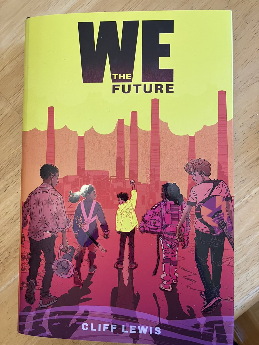 Happy happy book birthday @heyclifflewis!! 🎉 WE THE FUTURE is such an incredible story of kids working together to make change. Read it, everyone!!! @JollyFishPress #kidlit #climate #mg #mglit