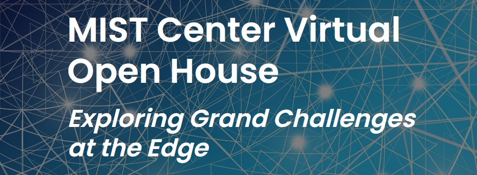 MIST_Center's tweet photo. [April 28, 2-5p ET] Leverage faculty, students, &amp; infrastructure at 3 Research Universities to  address grand challenges at the edge for IoT smart systems, recruit  engineering talent, and develop long-term relationships with colleagues. Register here: https://t.co/Wuh4SuEr14 https://t.co/A5N9t9bRgZ