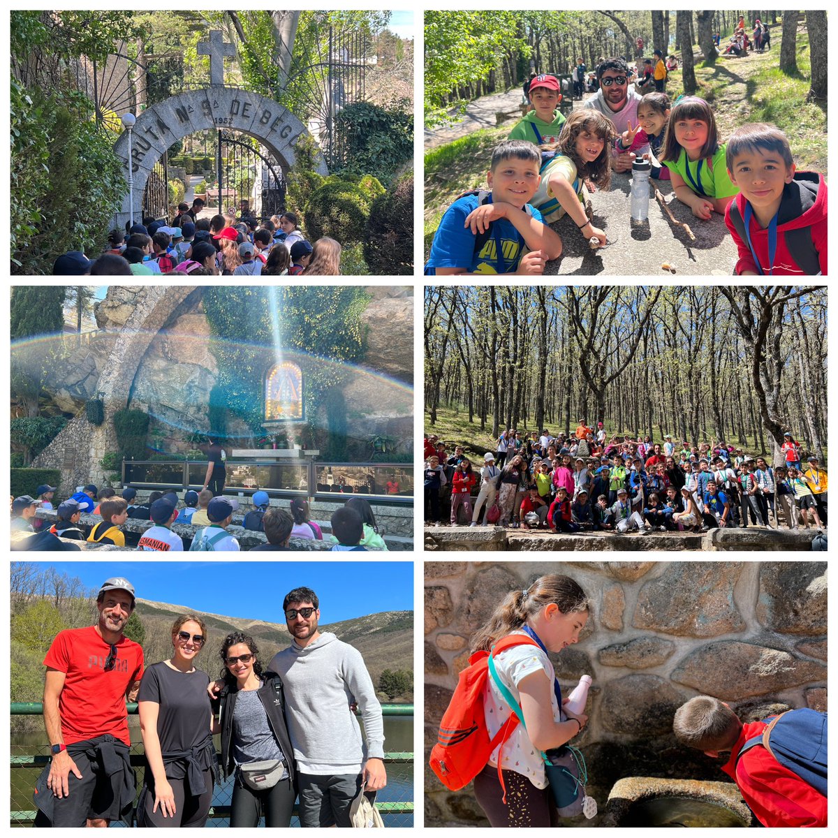 ¡Mañana de senderismo en #AventurARTE con la Gruta de Nª Sª de Begoña como destino!
Alucinante enclave…
¡Estamos disfrutando a tope de esta aventura 🔝!