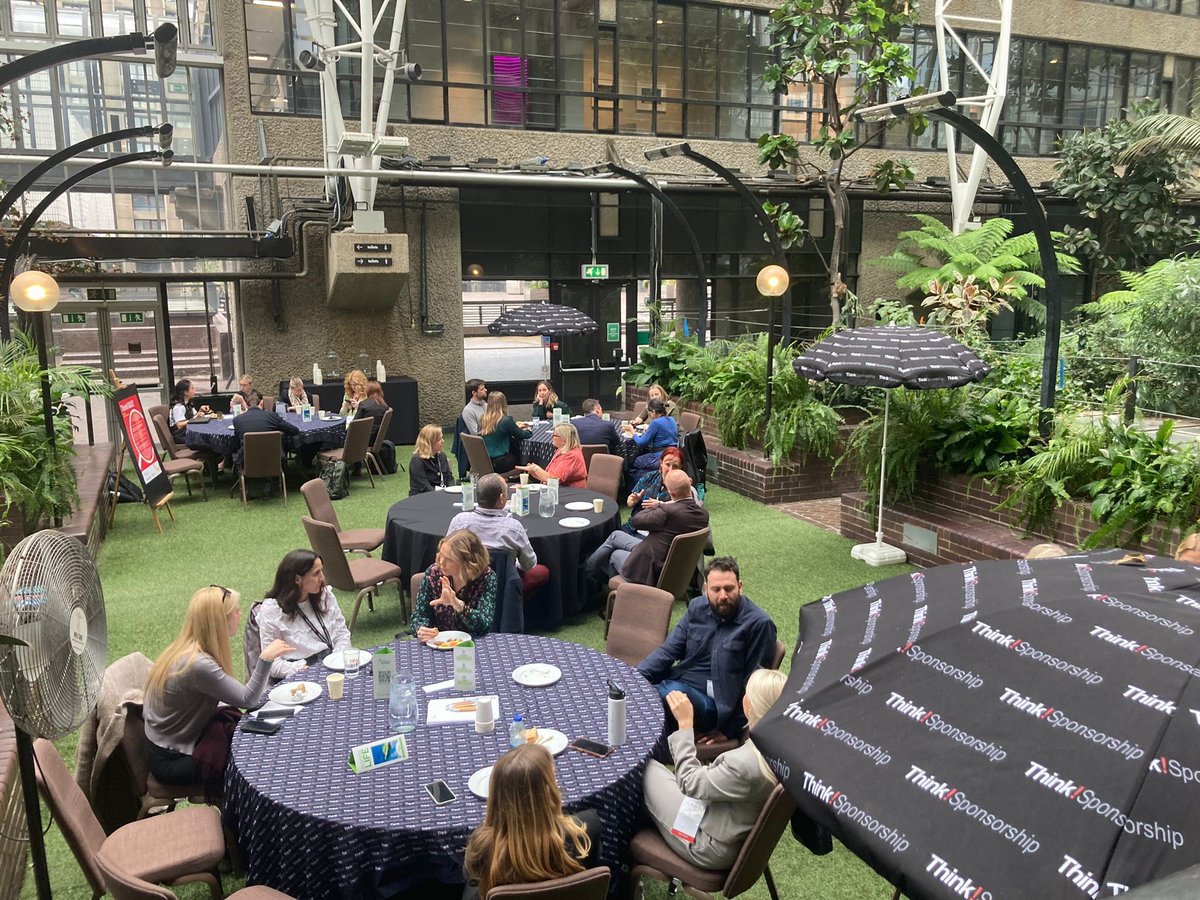 ThinkSpons's tweet photo. We’ve got a great representation here today from #sports ⚽️#culture 🏞️ #music 🎵 #entertainment 💃🏽 #media 📺 #localgovernment 🧑⚖️ #charity 🎗️sectors. Amazing! #think29 #sponsorshipreworked ❗️ https://t.co/ml40iYLWOd