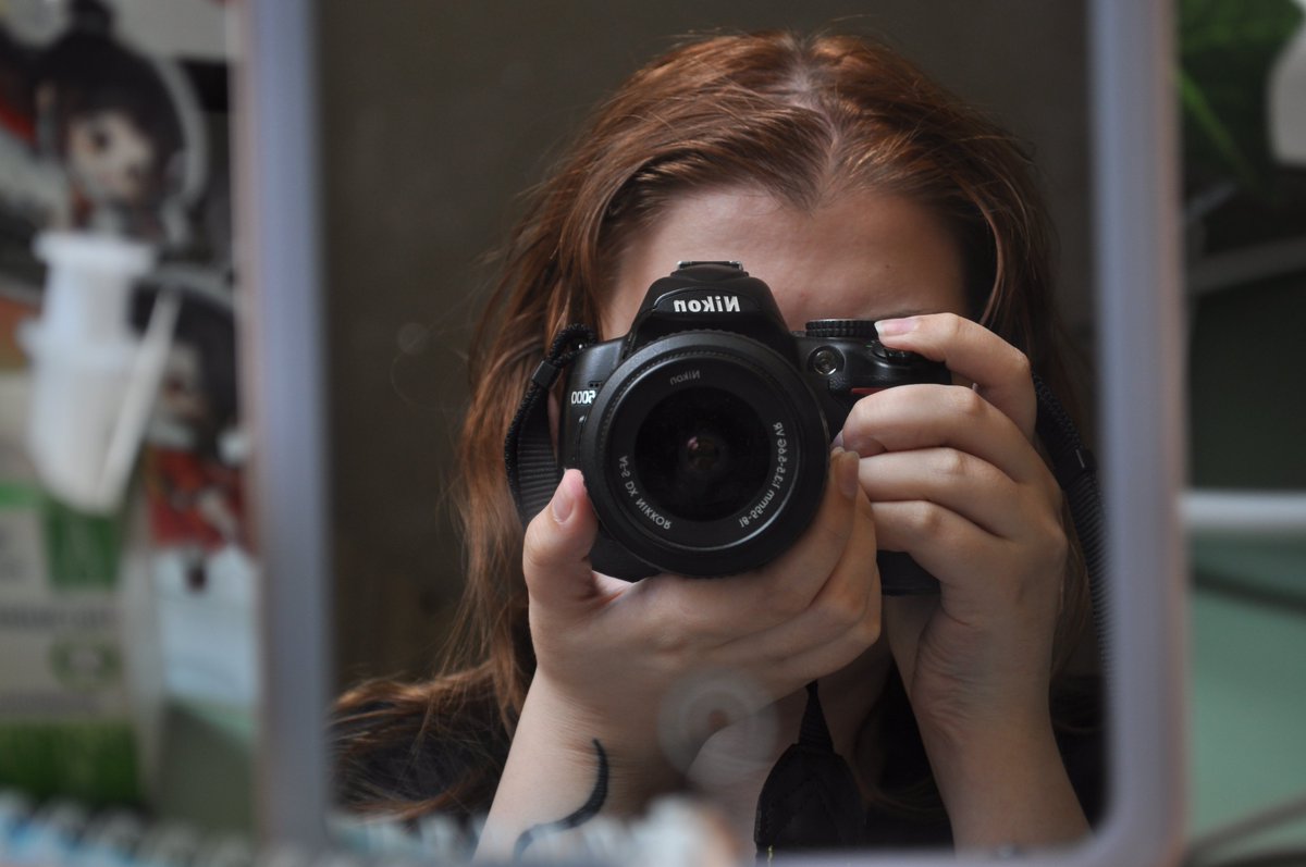 I stole my dad's camera and I like it so much...