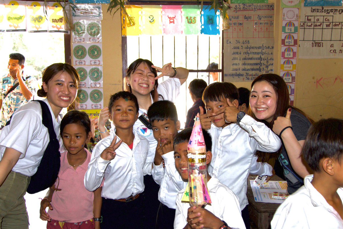 _cambodia7's tweet photo. 国際協力NGO風の会です！

風の会は「すべての子どもたちが未来への希望を持てる社会の実現」をビジョンに掲げ、カンボジア・ラオスの子どもたちを支援対象として教育自立支援を行う早稲田の学生中心のNPO法人です！楽しく真剣に国際協力に携われるインカレサークルなので、刺激的で成長できる環境です https://t.co/4AZu30Pn8e