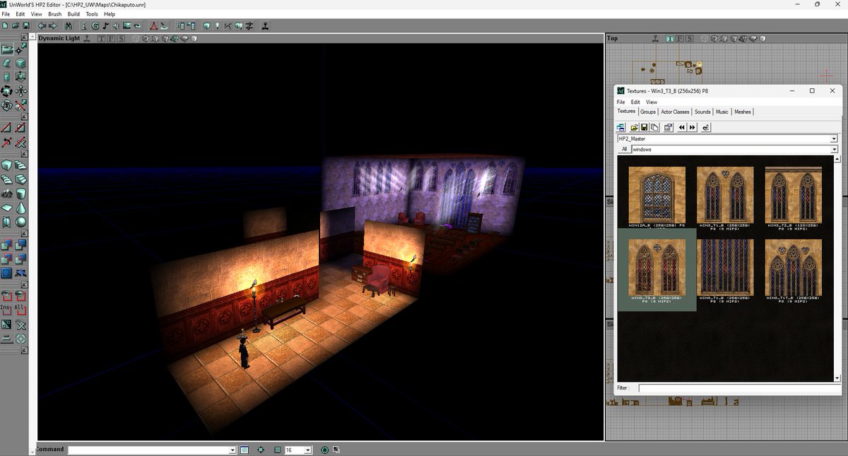 chikaputo96's tweet image. i&apos;m making my first hp2 custom map, the old unreal is a little hard to work with but the results are brilliant, don&apos;t expect too much from me, but if you need tutorials there&apos;s still something on youtube #HarryPotter @Nixxoman #hp2