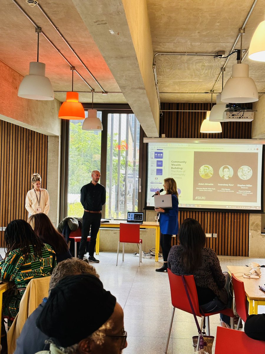 Happening now at Coin Street Building; Community Wealth Building: The Role of Community Building.

<a href="/SICanadaTeam/">Social Innovation Canada</a> 
#SIUKI 
@peoplesbiz 
<a href="/RCHC_Centre/">RCHCentre</a>