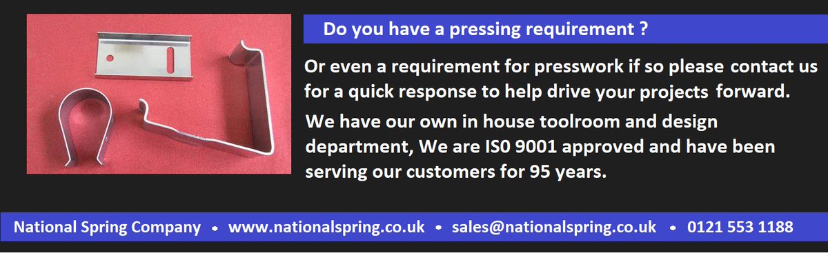 springnational1's tweet photo. Here to help with your requirements for presswork in all metals #Presswork #Engineering #MadeinUK #Prototype https://t.co/PeFqmOobIR