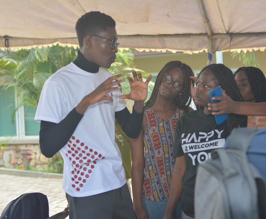AshesiDesign's tweet photo. ✨April 14th, 2023: The Ashesi Design Lab's phenomenal exhibition brought together an exceptional display of student projects, showcasing the brilliant minds of tomorrow 🎓🌟
#AtAshesi #AshesiDlab #ashesientrepreneurs #AshesiDlabteam #Ashesi #entrepreneurship #AshesiUniversity https://t.co/FjF4Y71t4T