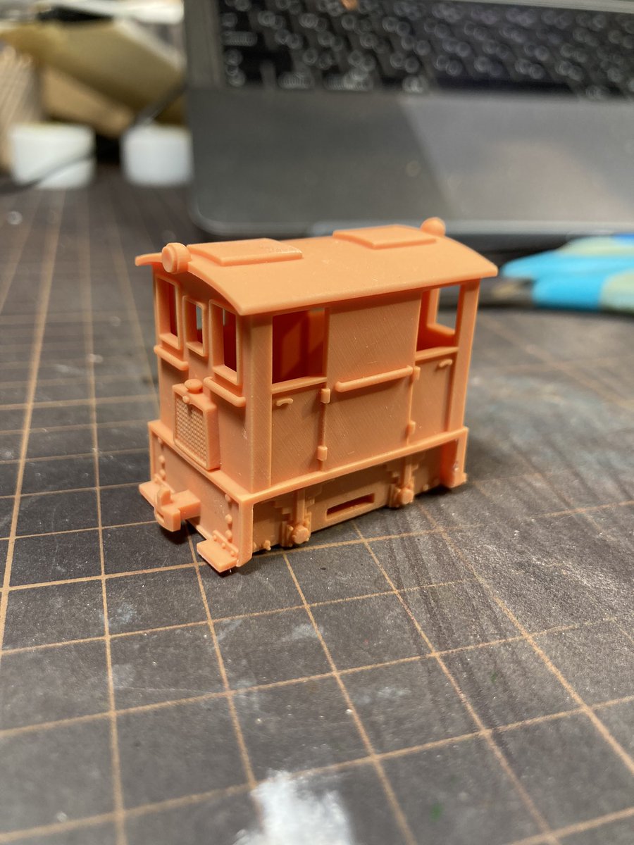 jellymodels's tweet photo. New Pocket-Bahn in progress
Diesel Box Cab!
#jellymodels #narrowgauge https://t.co/HaQ4OA6wyL