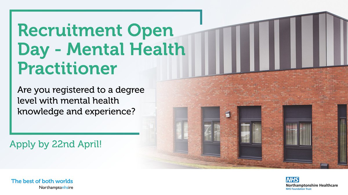 BoBWorldsNN's tweet photo. Exciting opportunity ahead! Come down to theRecruitment Open Day for Mental Health Practitioners at @NHFTNHS! Learn about #TeamNHFT's supportive environment and professional development opportunities - https://t.co/GnGNKHtlab #NHS #Careers https://t.co/MyCzsDUJ72