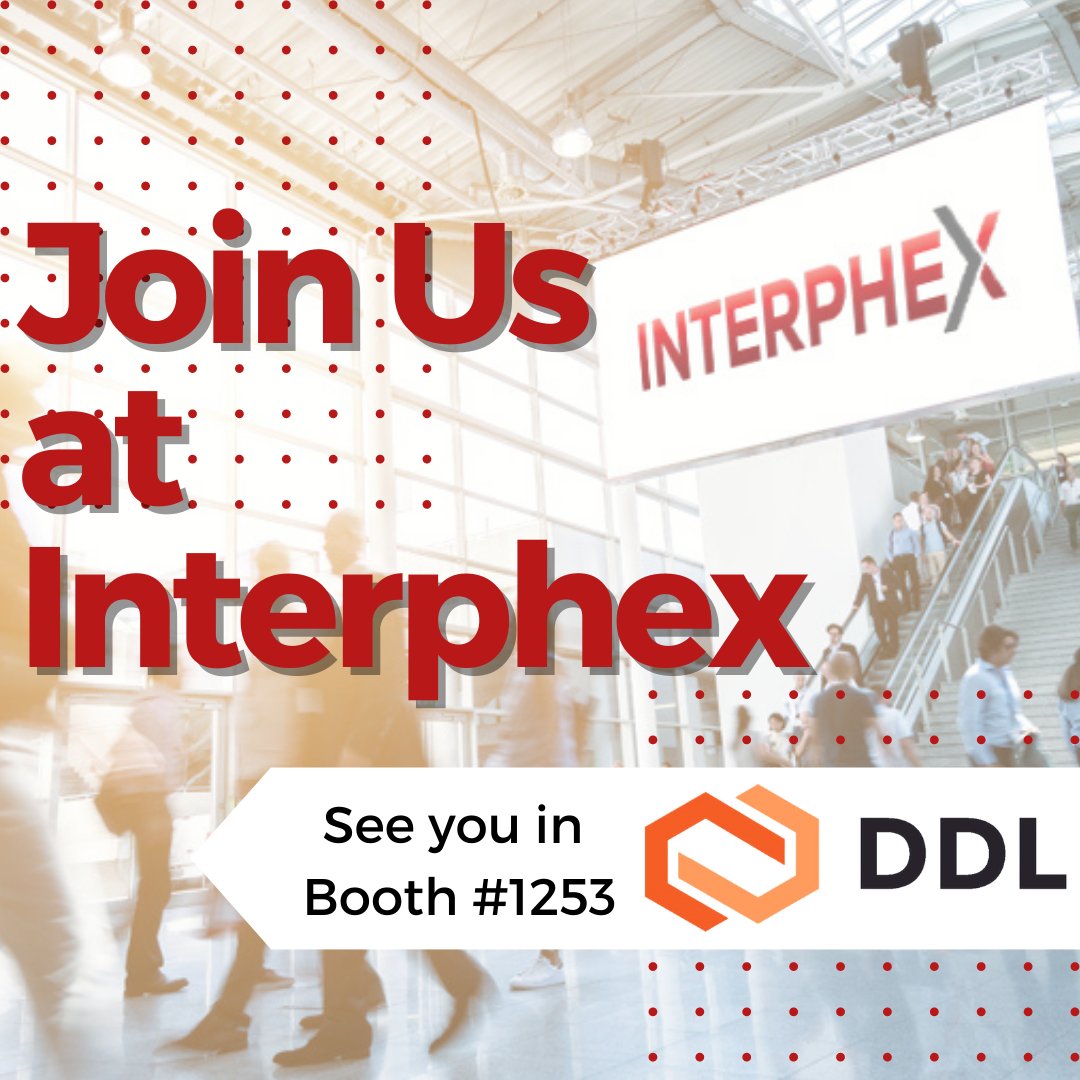 DDLIncorporated's tweet photo. Take a bite of the Big Apple with us April 25-27 at the Javits Center in NYC for @INTERPHEX ! See you in Booth #1253 • #pharma #pharmaceutical #biotech #pharmaceuticalpackaging #interphex #packagetesting #ddltesting #productandmaterialstesting #CCItesting https://t.co/FvzdwAtm6f