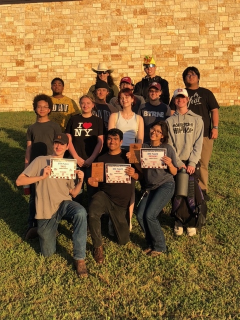 KCAL_KISD's tweet photo. KCAL's BBQ Team competed against 18 other teams in Granbury last weekend with National High School BBQ. They won 3rd in Dessert, 3rd in Pork Ribs, &amp; 5th in Skirt Steak Street Tacos. Way to go! 

#kcal #kellercenterforadvancedlearning #CelebrateKISD #CTEinKISD #theKCALconnection https://t.co/qGkqZwuAUd