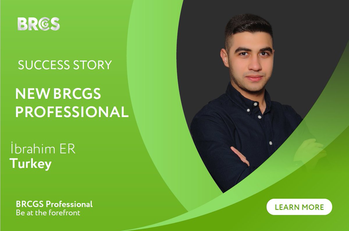 BRCGS_Standards's tweet photo. Please join us in congratulating İbrahim ER from Turkey who has recently graduated as a BRCGS Professional! Find out more about İbrahim and his experience with the programme in our latest success story: https://t.co/O2DP7niL9n
#IAMPROFESSIONAL https://t.co/9k1PkRPq4e