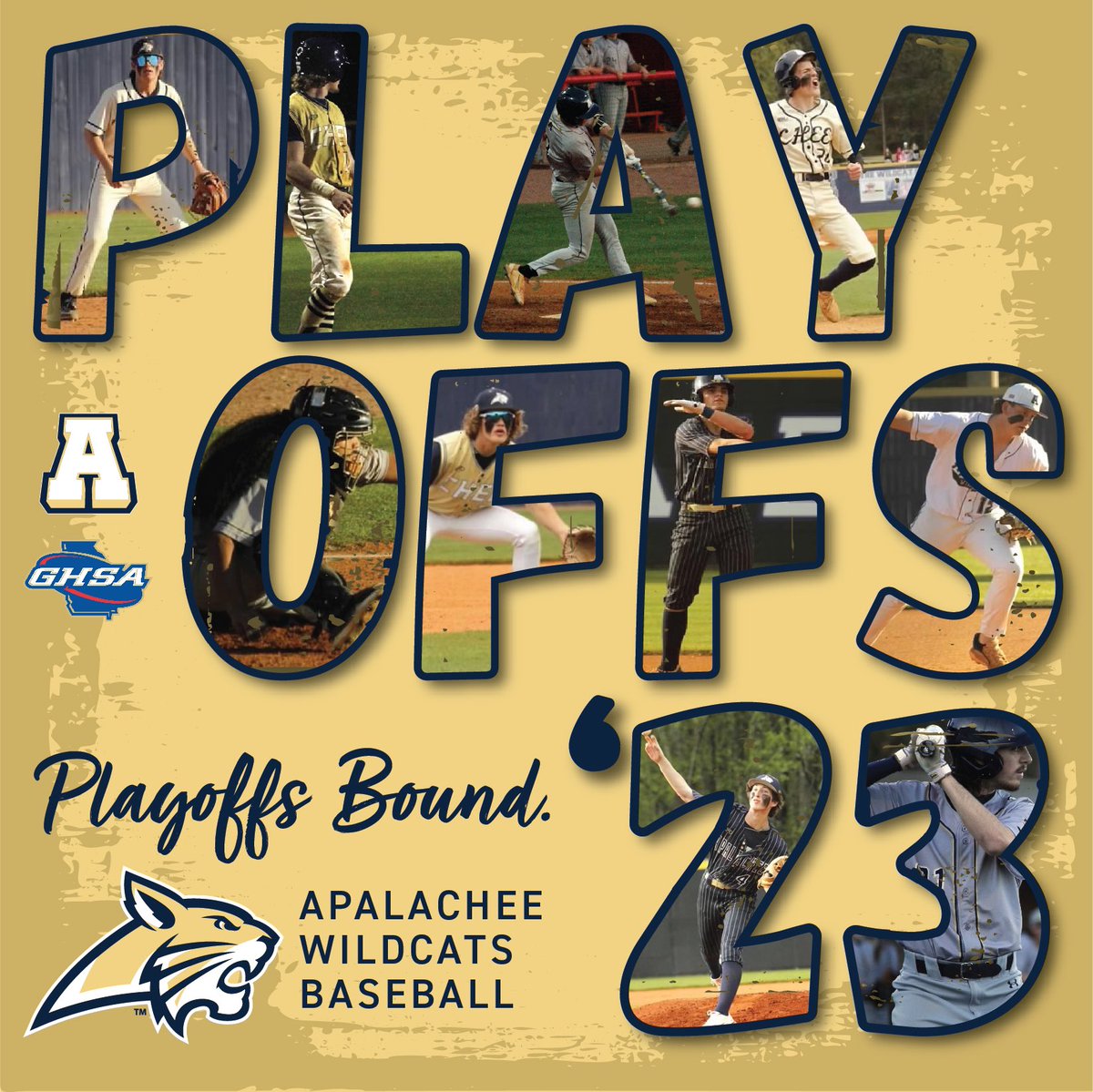 We are HEADED TO THE PLAYOFFS! For only the THIRD TIME IN SCHOOL HISTORY, your Wildcats are in the GHSA AAAAAA State Playoffs! A win tomorrow at Gainesville will give us the #2 seed and we will HOST the first round on Saturday! Let’s go!! 😼💪🏼
 #Playoffs