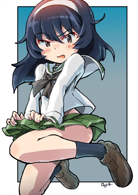 #ガルパン  #GuP #garupan  #冷泉麻子はず麻子 